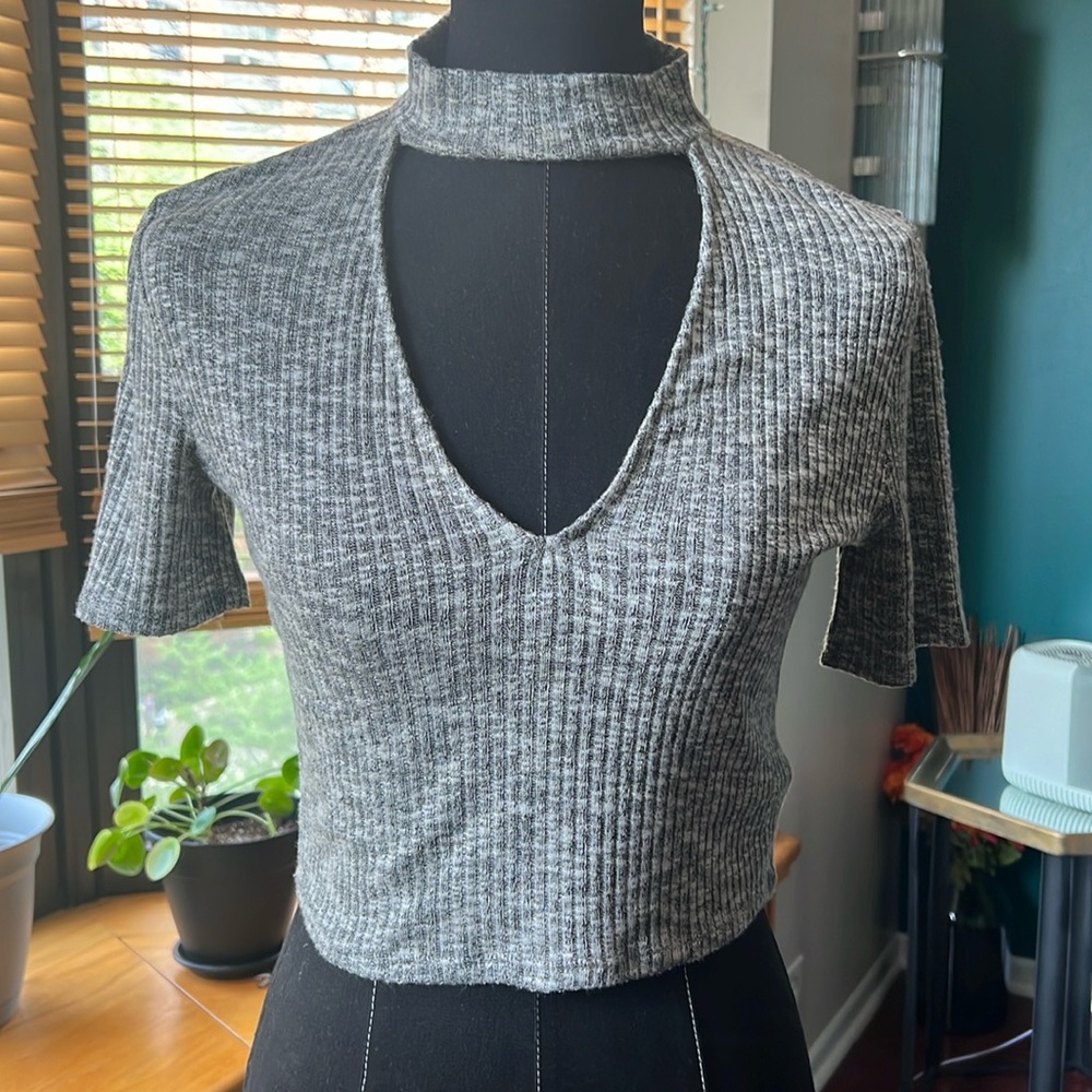 Cutout crop top